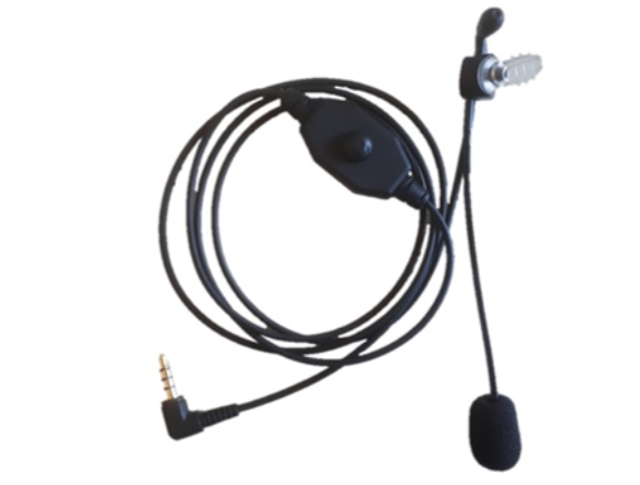 Headset Microcom 3,5mm Clean PTT