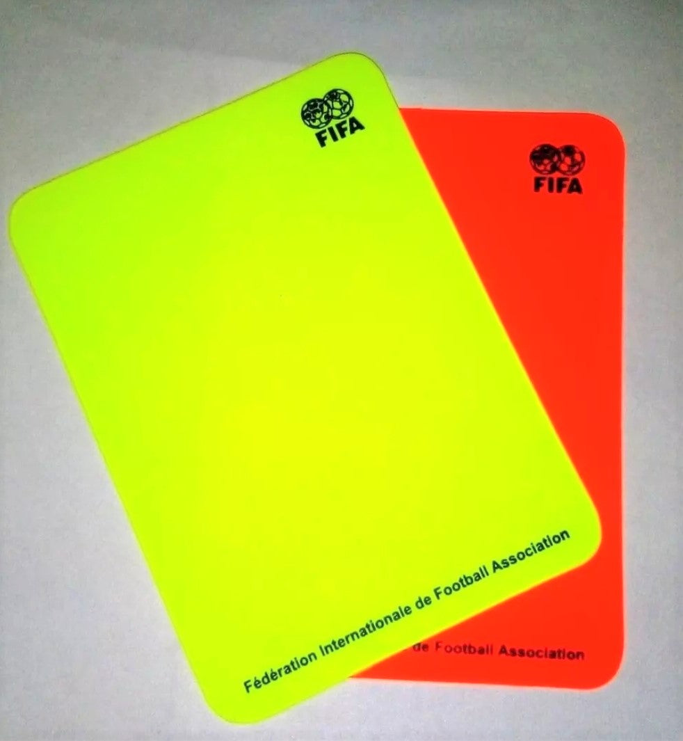 Набор дисциплинарных карточек ФИФА