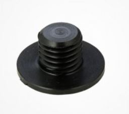 Plug for rotary element with thread